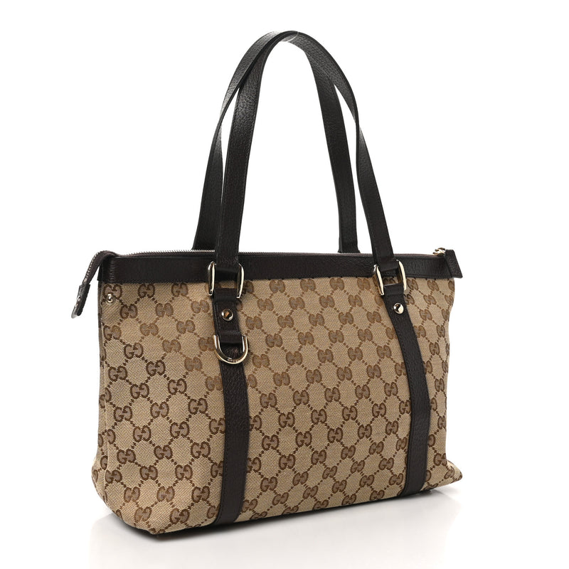 Gucci Medium Abbey Tote Brown