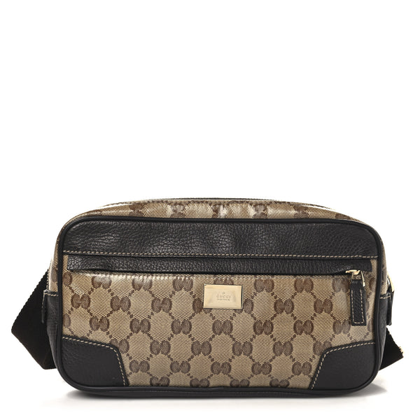 Gucci Crystal Belt Bag Brown
