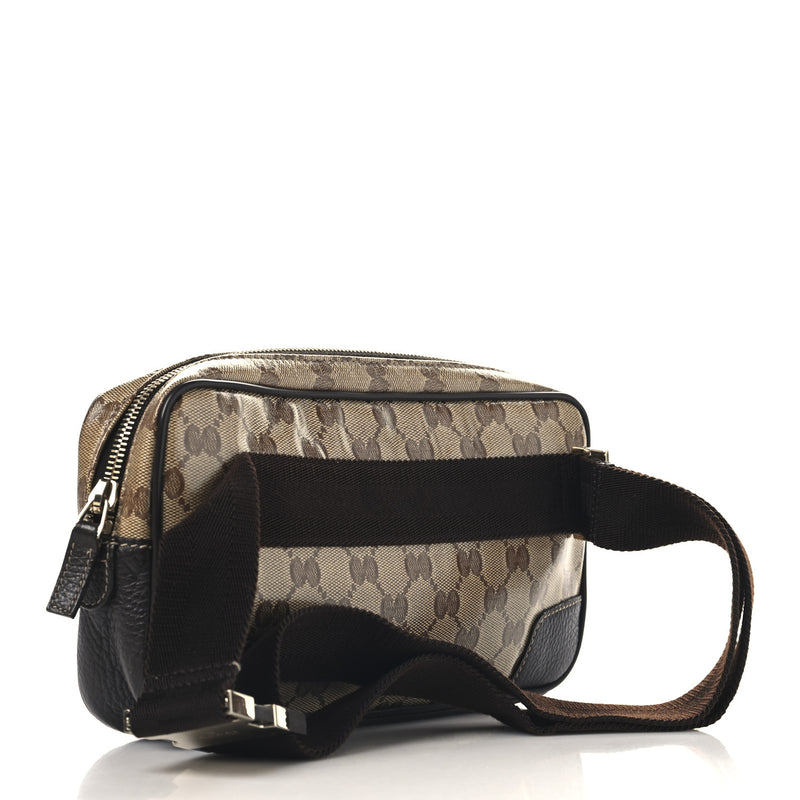 Gucci Crystal Belt Bag Brown