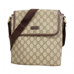 Flap Messenger Gg Coated Canvas Small