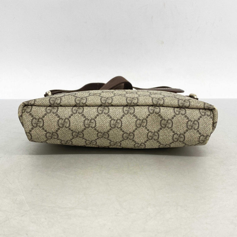 Flap Messenger Gg Coated Canvas Small