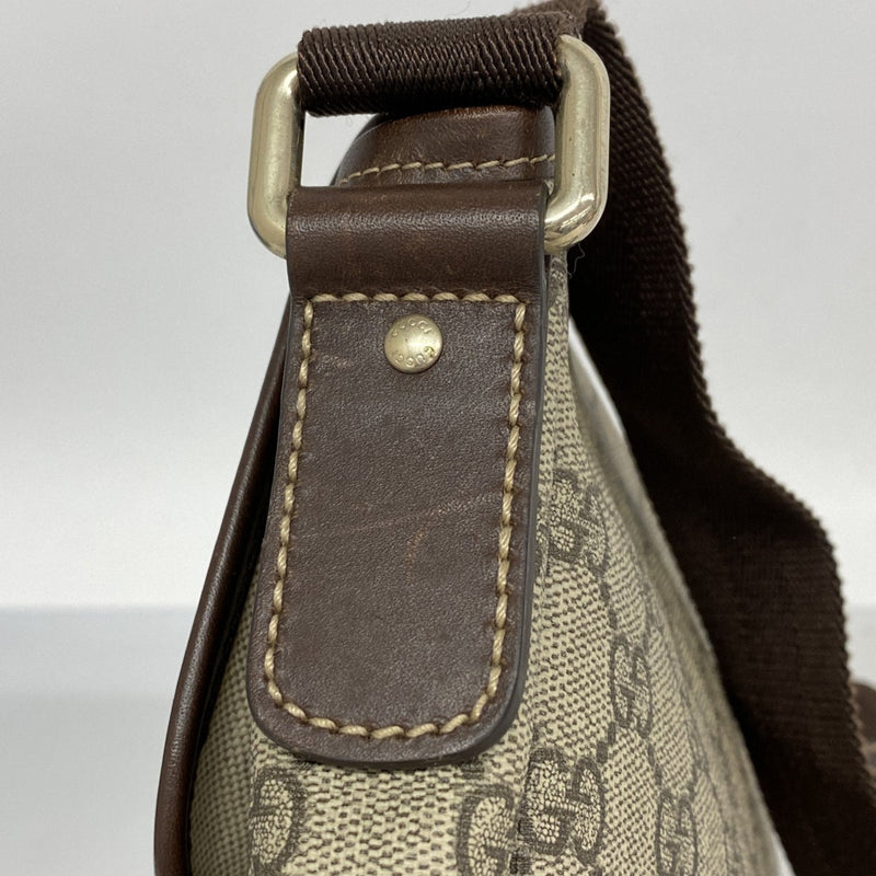 Flap Messenger Gg Coated Canvas Small