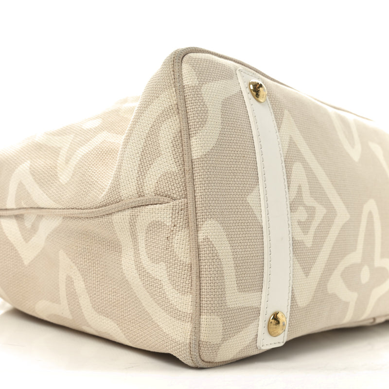 Louis Vuitton Tahitienne Cabas Gm Sandy