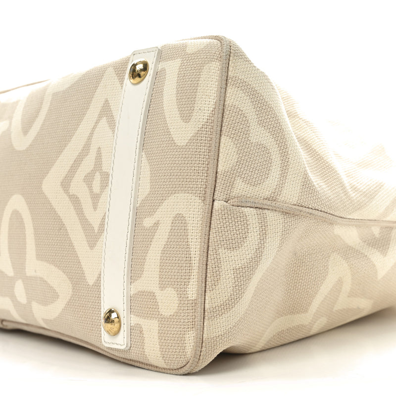 Louis Vuitton Tahitienne Cabas Gm Sandy