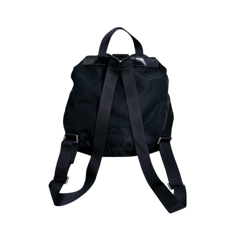 Double Front Pocket Backpack Tessuto