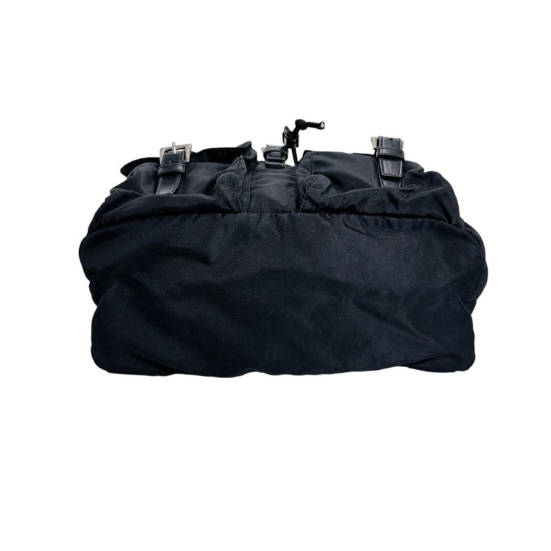 Double Front Pocket Backpack Tessuto