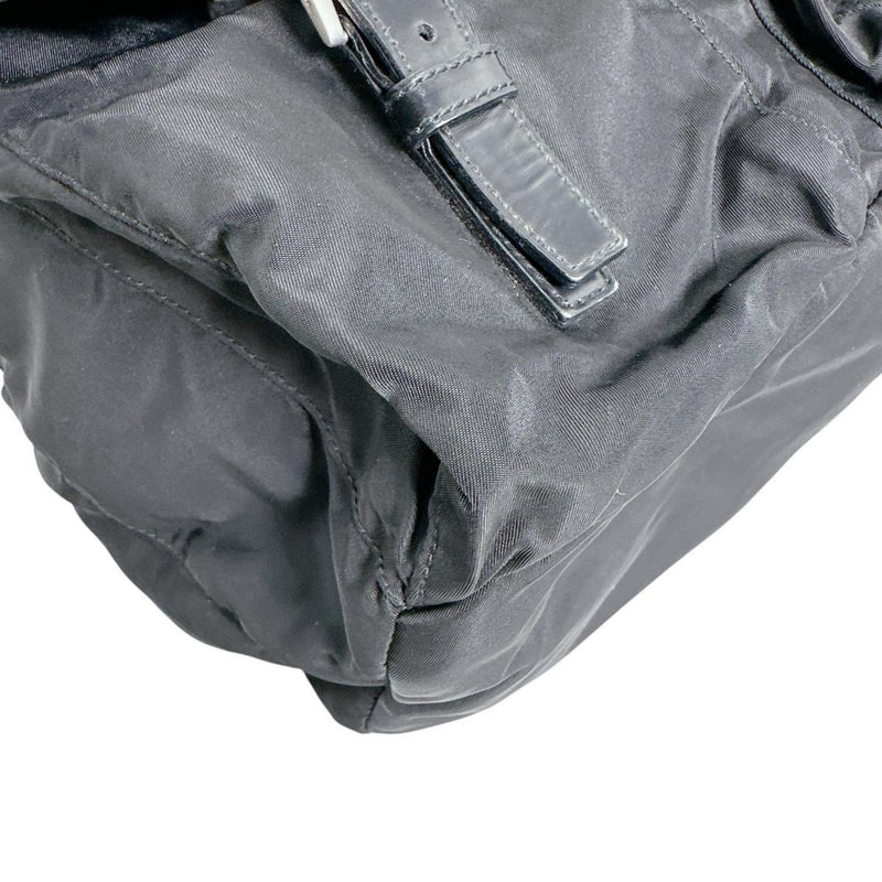 Double Front Pocket Backpack Tessuto