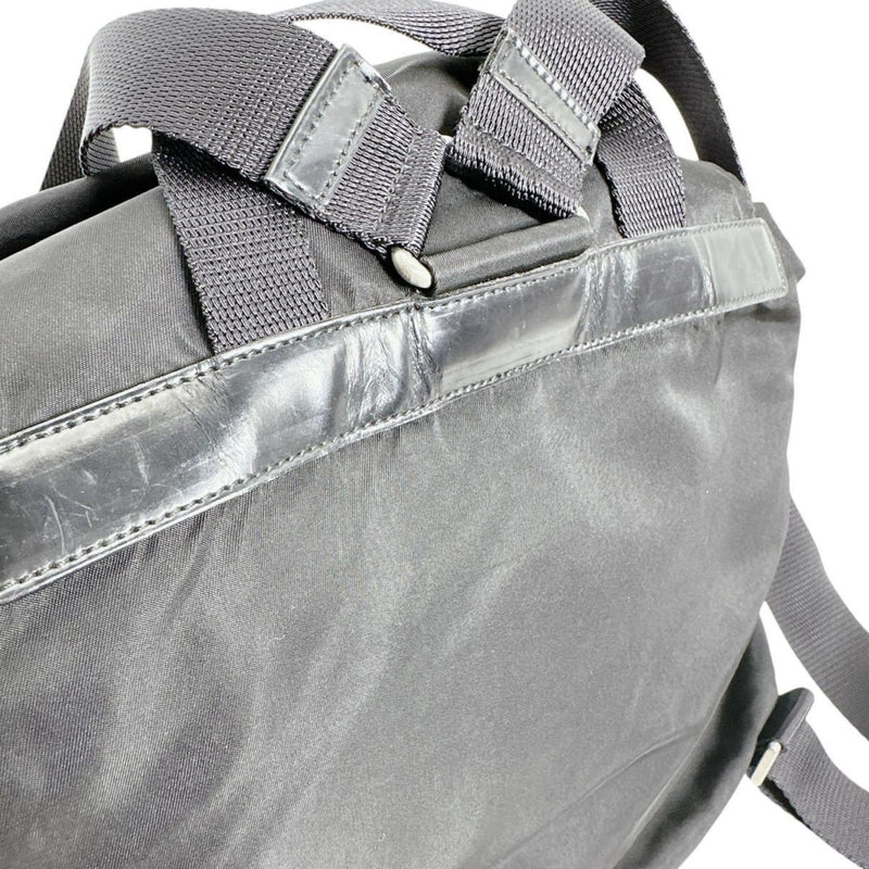 Double Front Pocket Backpack Tessuto