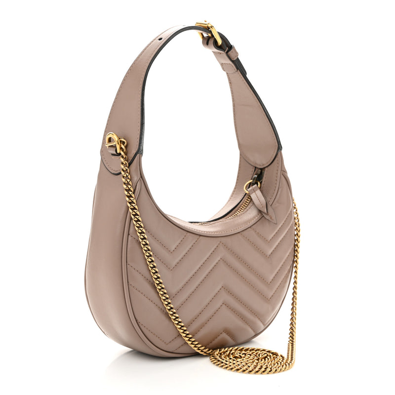 Gucci Calfskin Matelasse Chevron Mini Gg