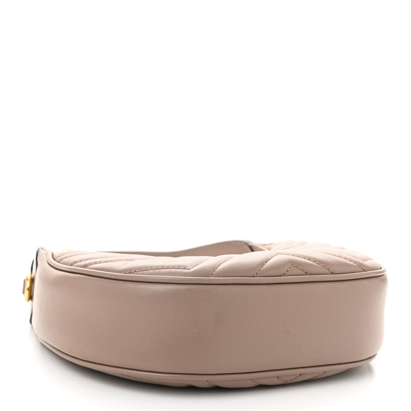 Gucci Calfskin Matelasse Chevron Mini Gg