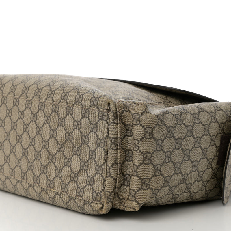 Gucci Gg Plus Messenger Diaper Bag Dark