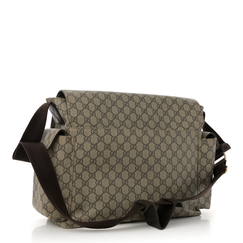 Gucci Gg Plus Messenger Diaper Bag Dark