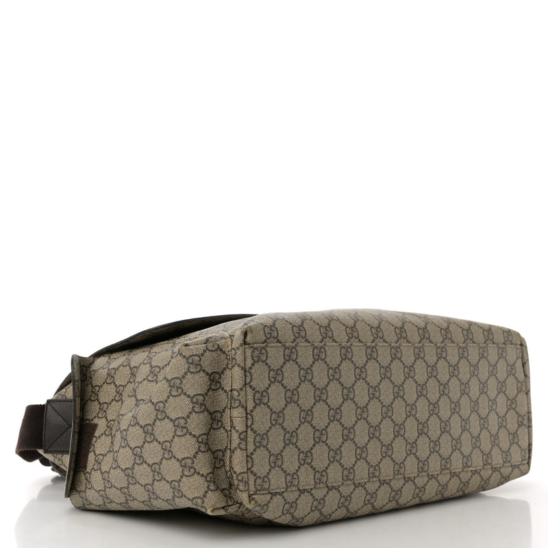 Gucci Gg Plus Messenger Diaper Bag Dark