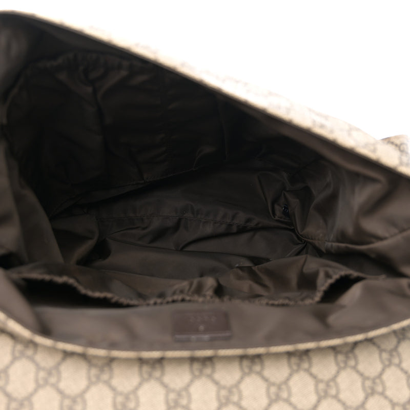 Gucci Gg Plus Messenger Diaper Bag Dark