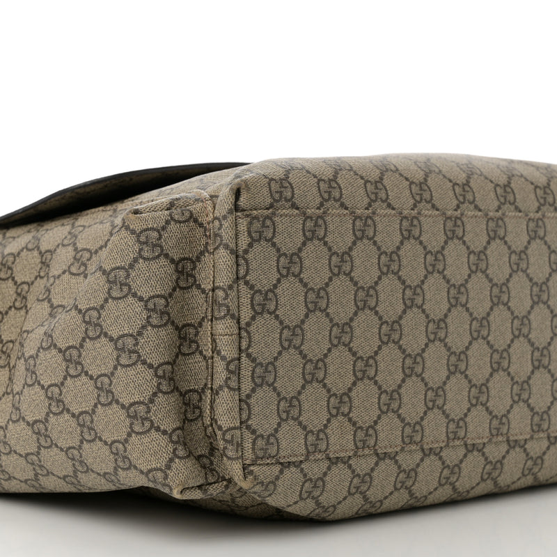 Gucci Gg Plus Messenger Diaper Bag Dark