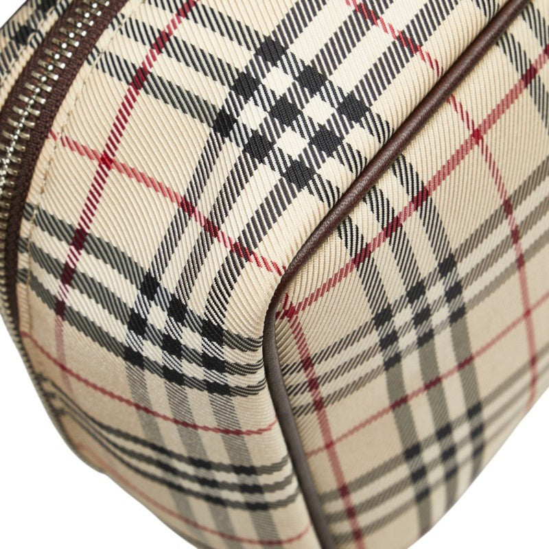 Camera Bag Vintage Check Canvas Small