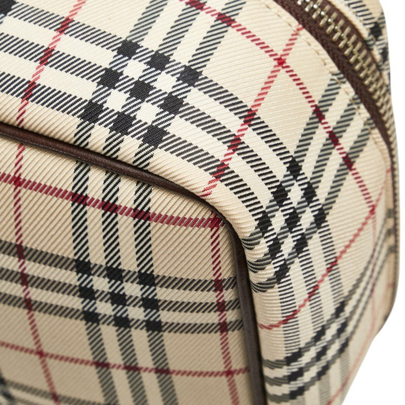 Camera Bag Vintage Check Canvas Small