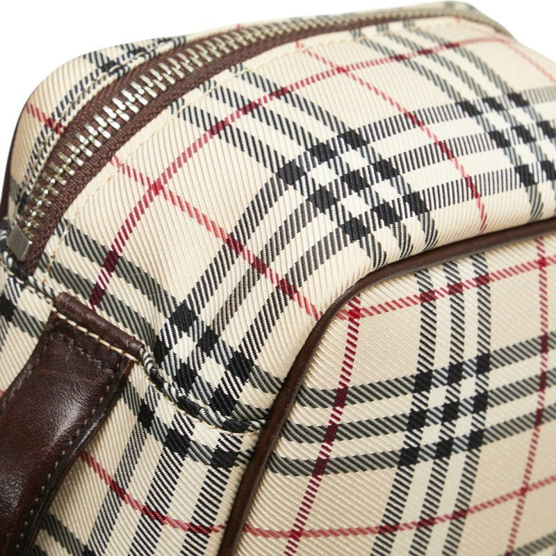 Camera Bag Vintage Check Canvas Small