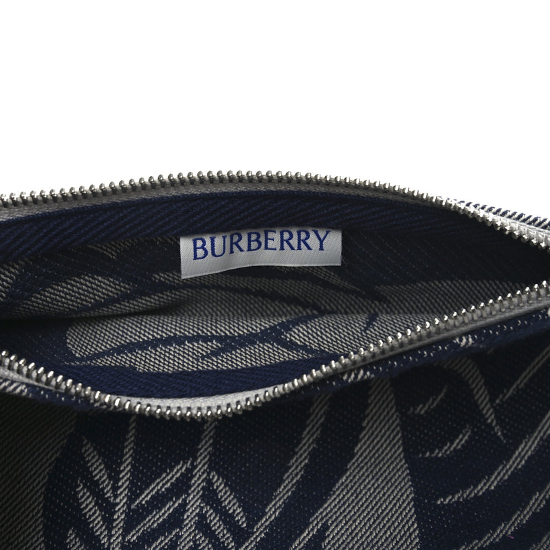 Burberry Canvas Ekd Square Tote Knight