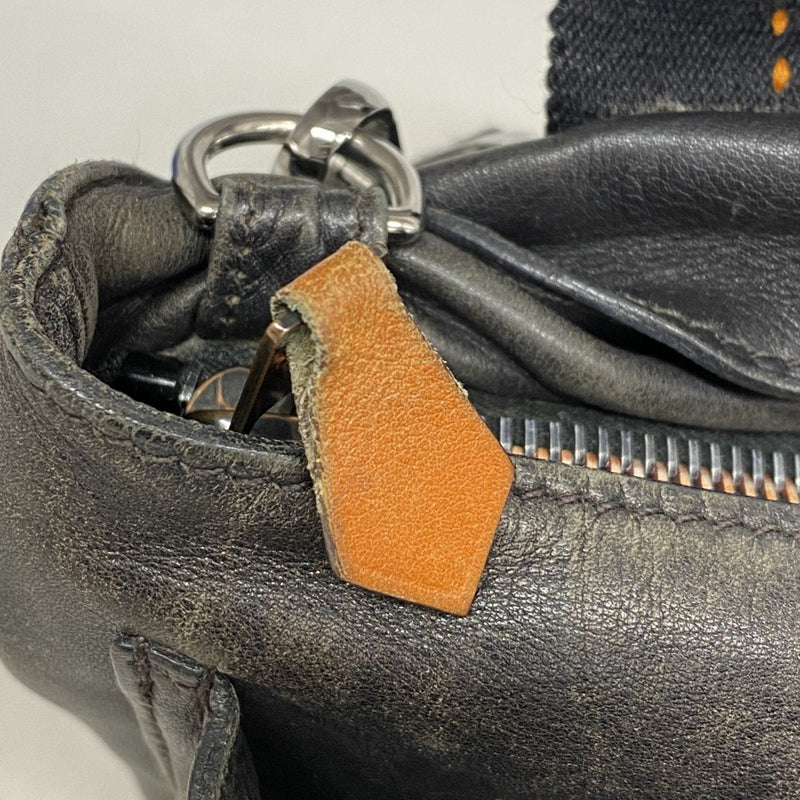 Horizontal Caravan Bag Leather Pm
