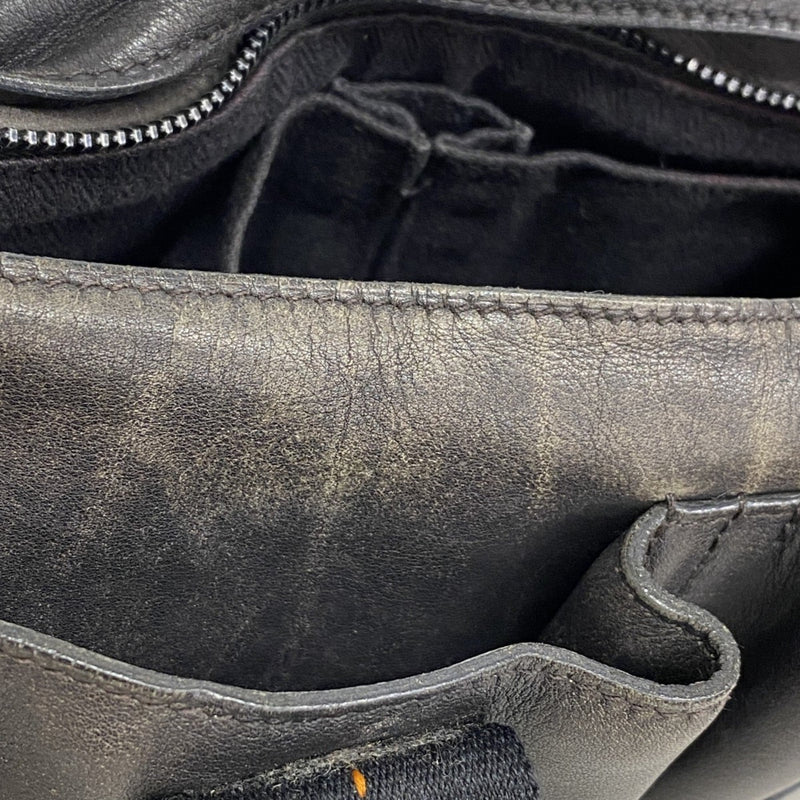 Horizontal Caravan Bag Leather Pm
