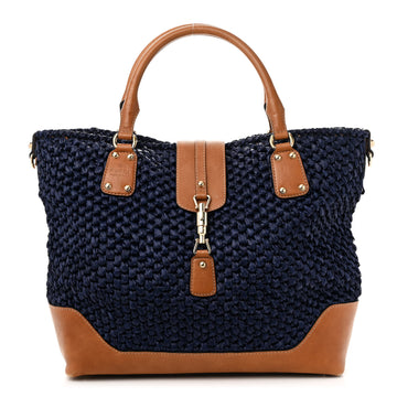 Gucci Raffia Large Santa Monica Tote