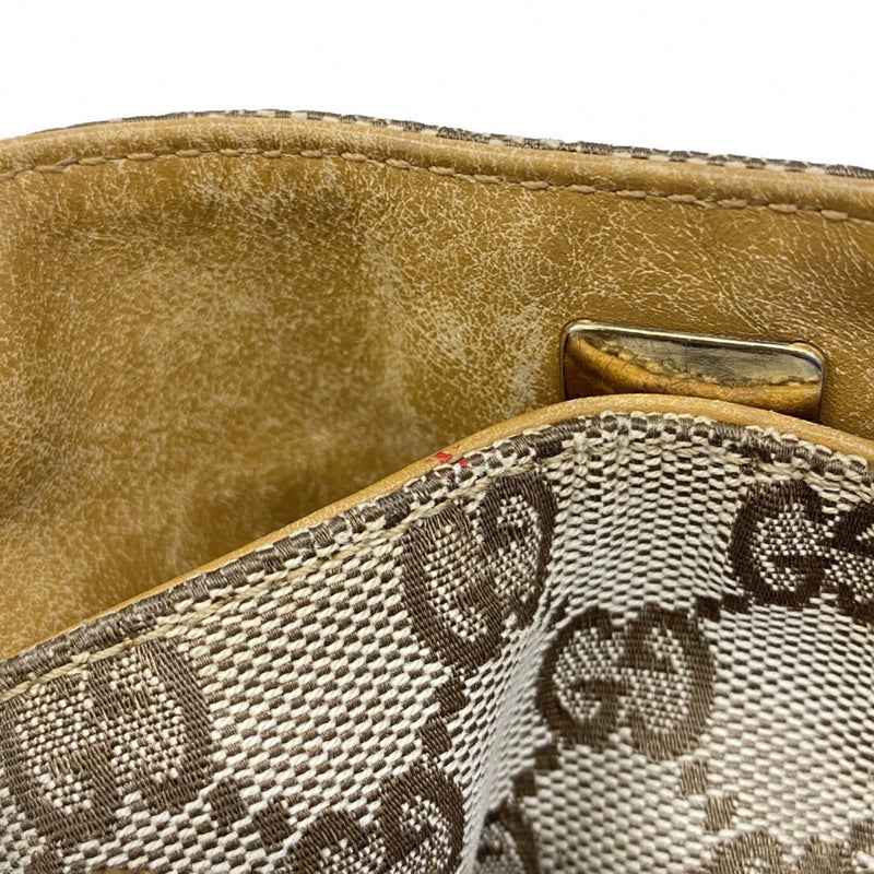 Diana Bamboo Shoulder Bag Gg Canvas