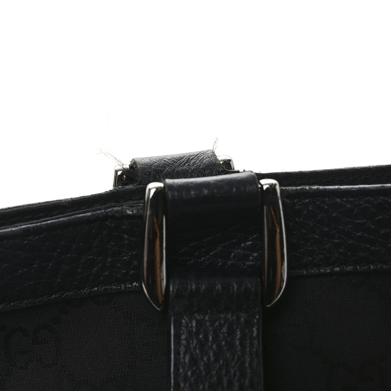 Gucci Nylon Abbey D Ring Tote Black