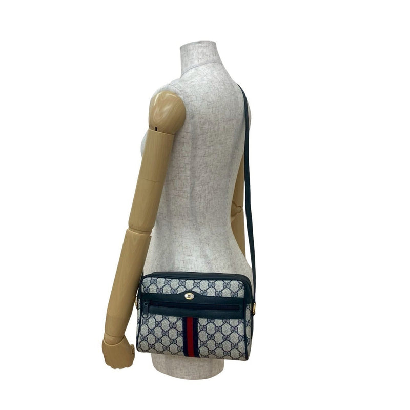 Ophidia Shoulder Bag Gg Coated Canvas