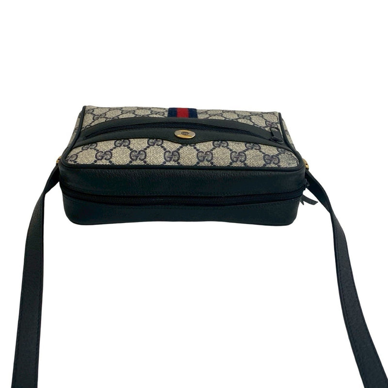Ophidia Shoulder Bag Gg Coated Canvas