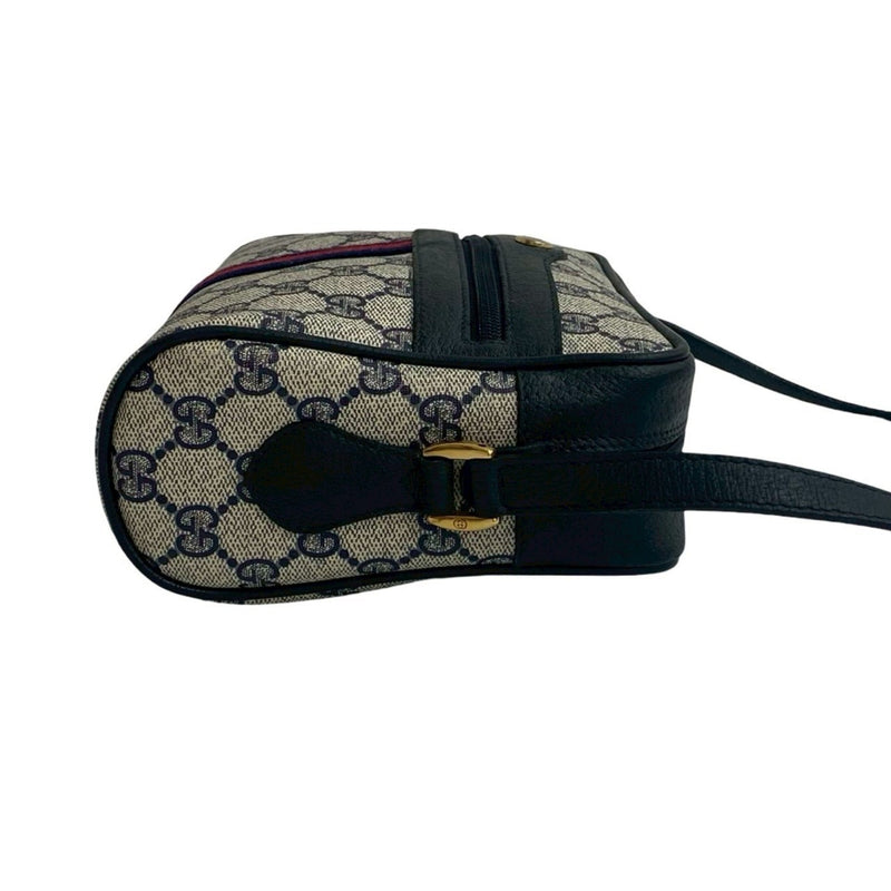 Ophidia Shoulder Bag Gg Coated Canvas