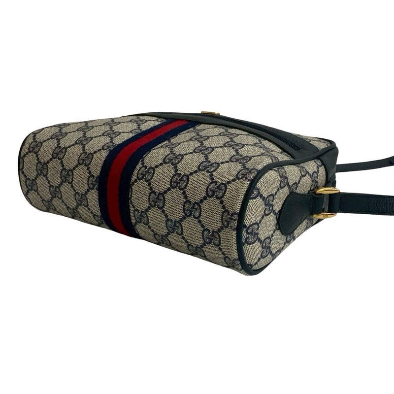 Ophidia Shoulder Bag Gg Coated Canvas