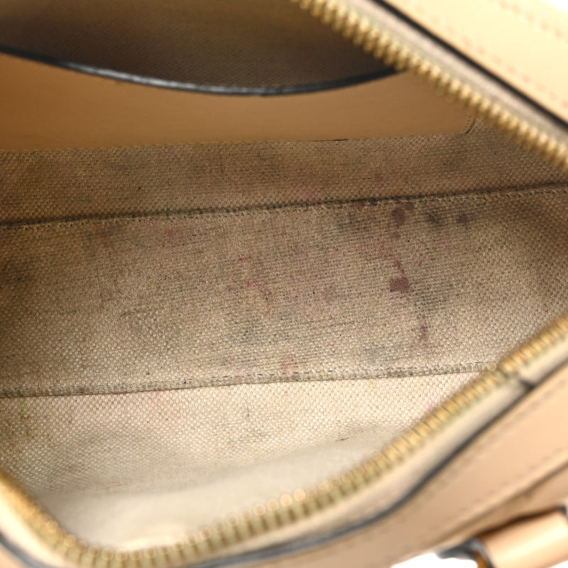 Gucci Calfskin Gg Matelasse Mini Bowler