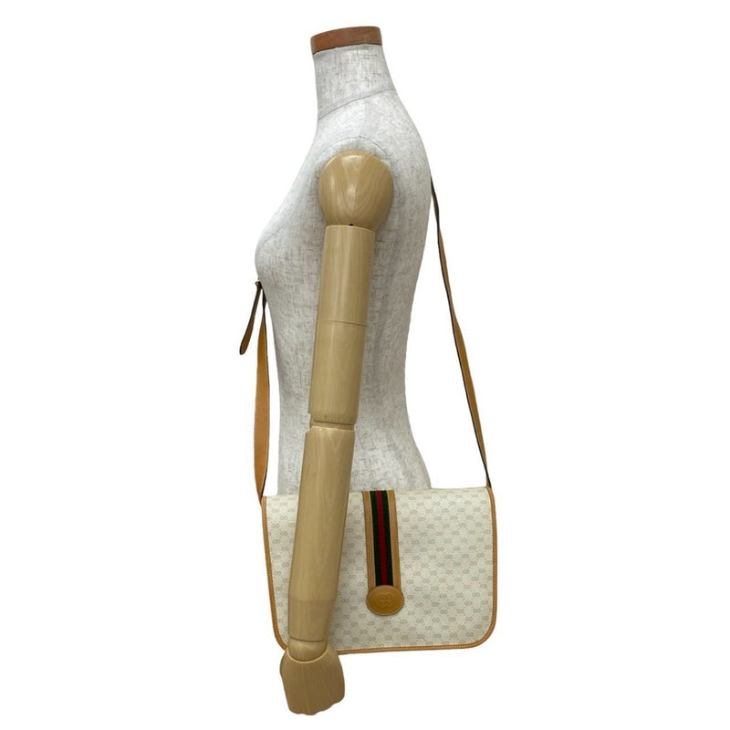 Ophidia Shoulder Bag Gg Coated Canvas