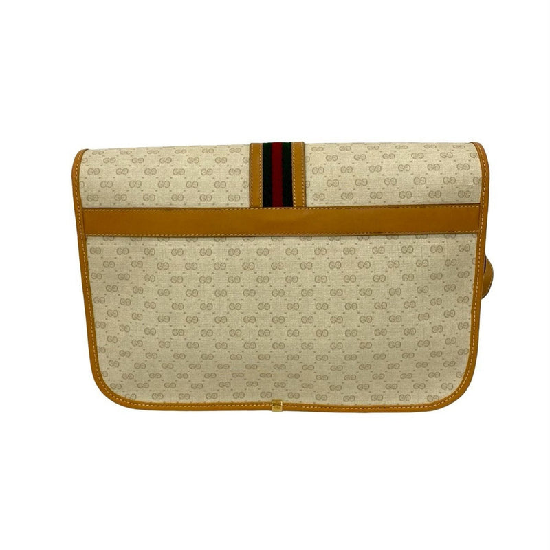 Ophidia Shoulder Bag Gg Coated Canvas