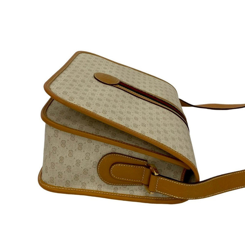 Ophidia Shoulder Bag Gg Coated Canvas