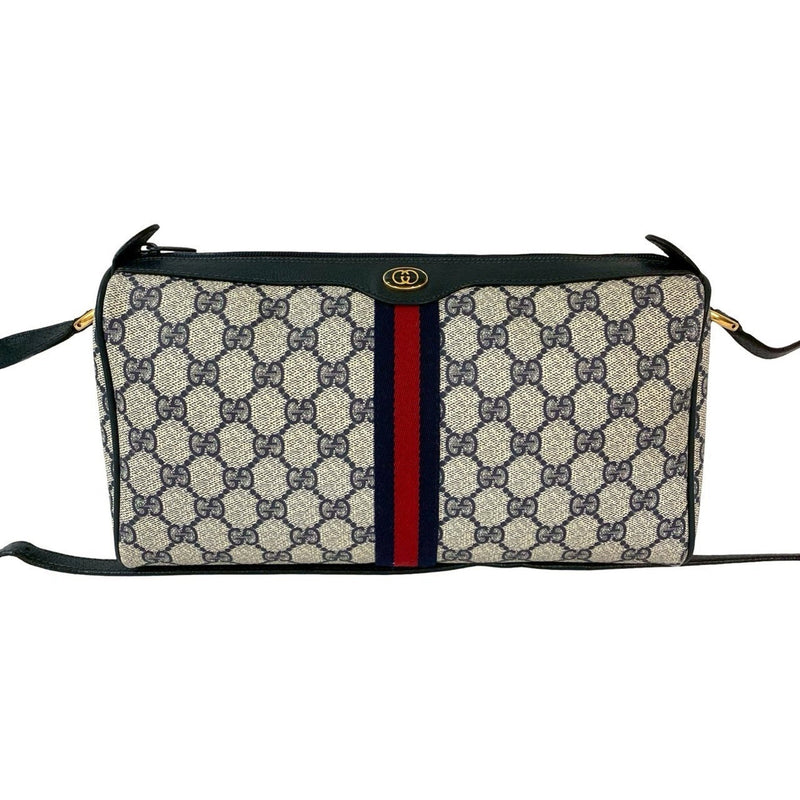 Ophidia Shoulder Bag Gg Coated Canvas