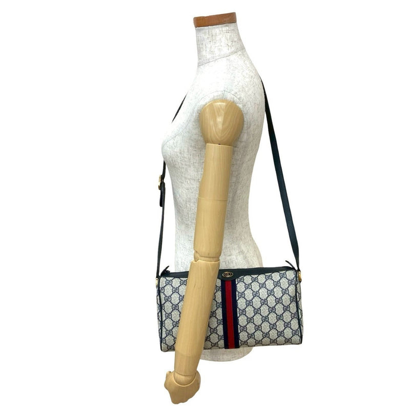 Ophidia Shoulder Bag Gg Coated Canvas