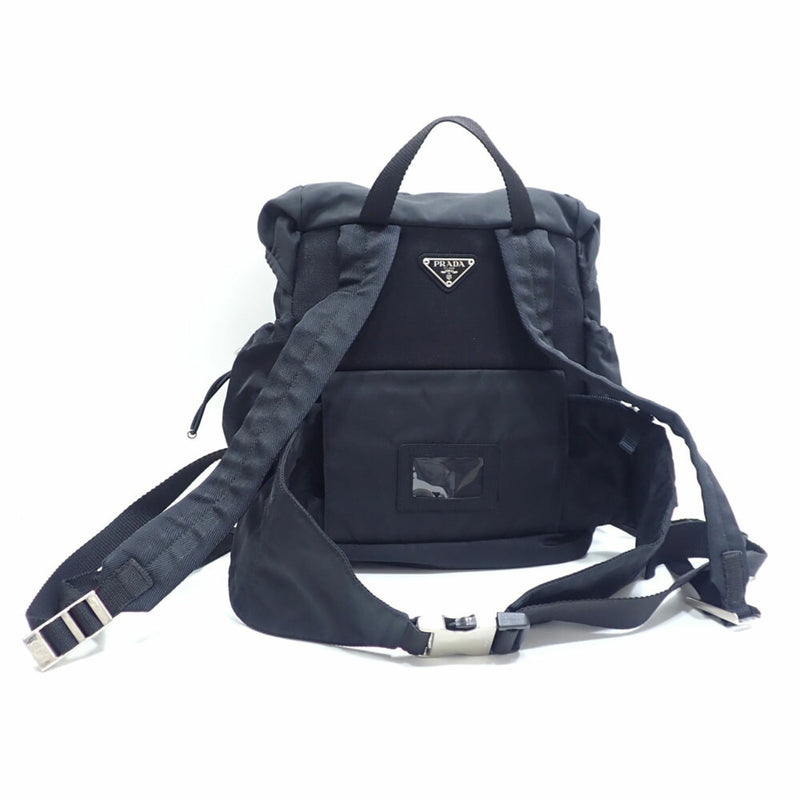 Double Front Pocket Backpack Tessuto