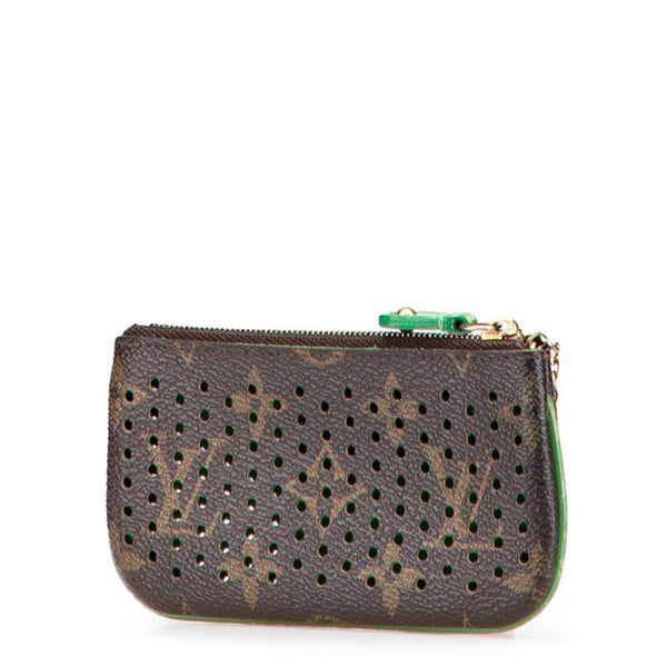 Pochette Accessoires Perforated Canvas