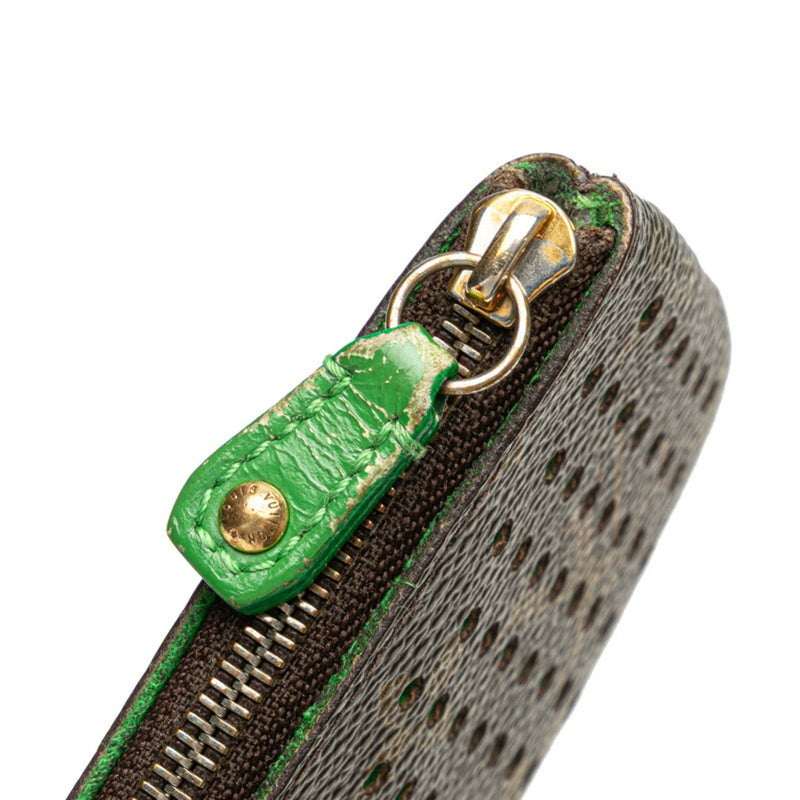 Pochette Accessoires Perforated Canvas