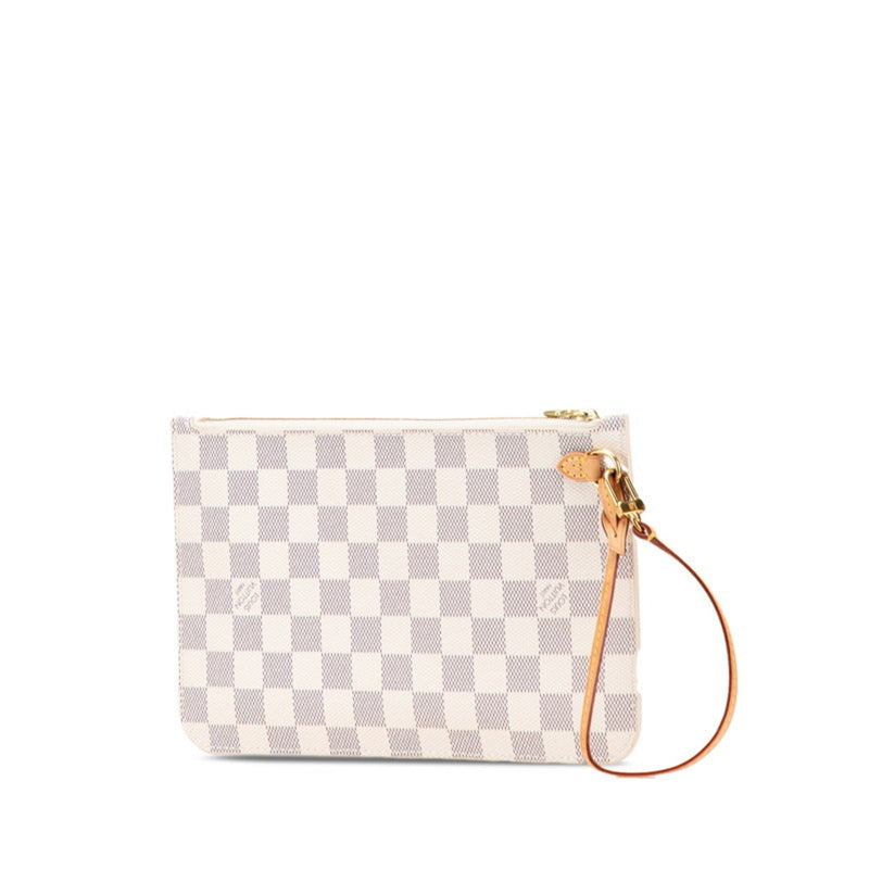 Double Zip Pochette Damier