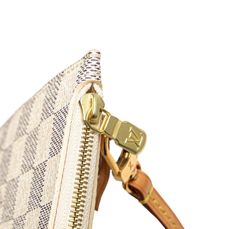 Double Zip Pochette Damier