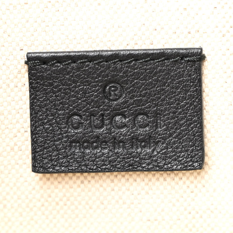 Gucci Grained Calfskin Logo Belt Bag