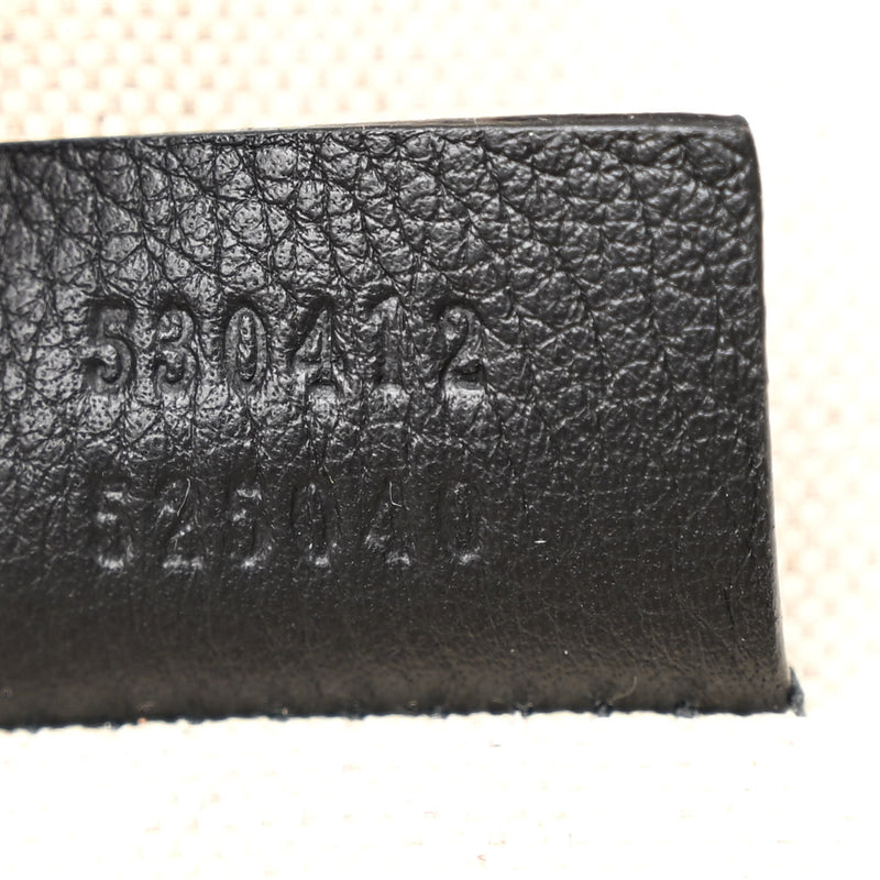 Gucci Grained Calfskin Logo Belt Bag