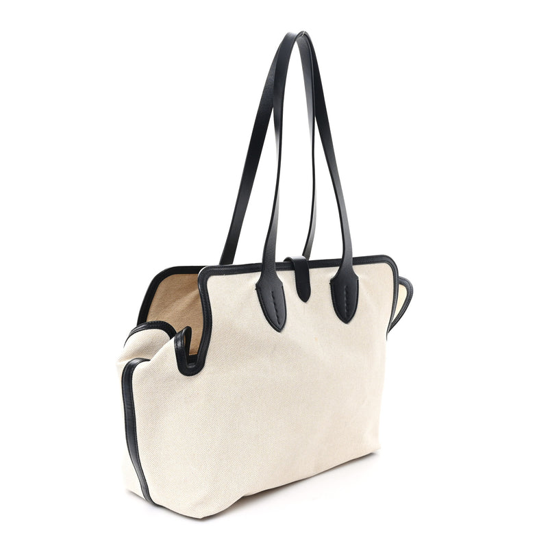 Burberry Cotton Soft Canvas Calfskin