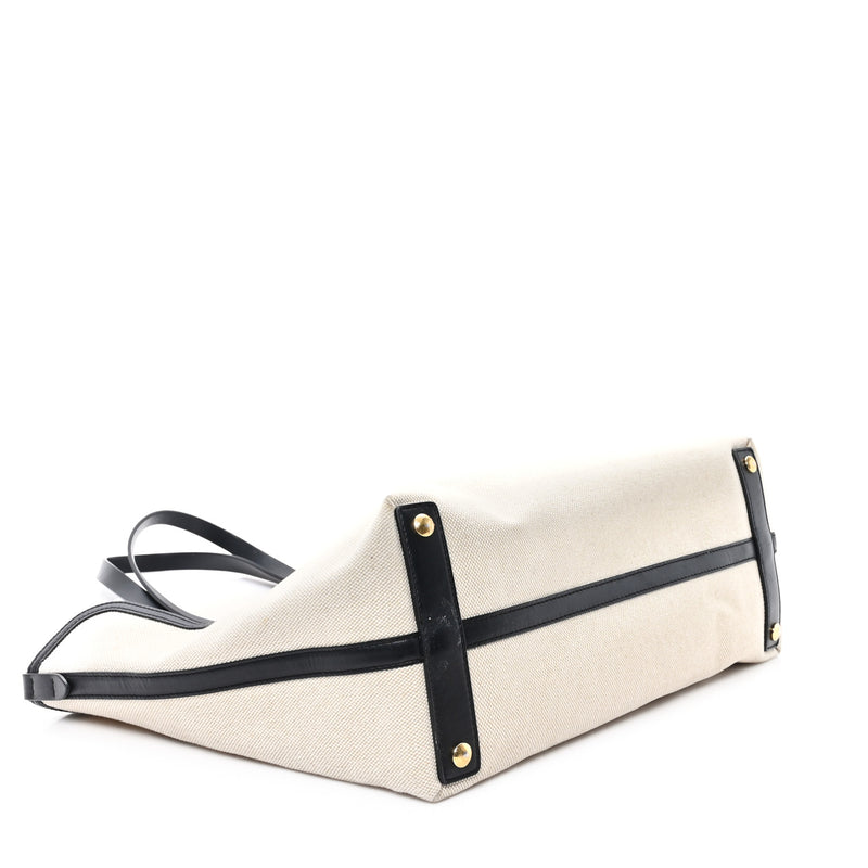 Burberry Cotton Soft Canvas Calfskin