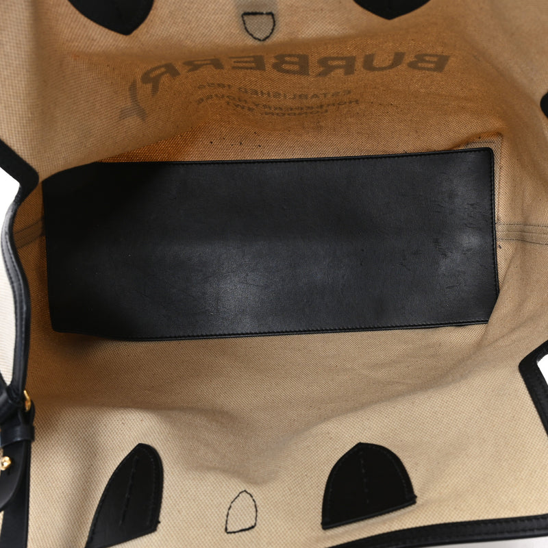 Burberry Cotton Soft Canvas Calfskin