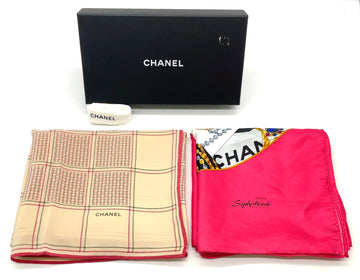chanel Jewelry Print Pink/Logo
