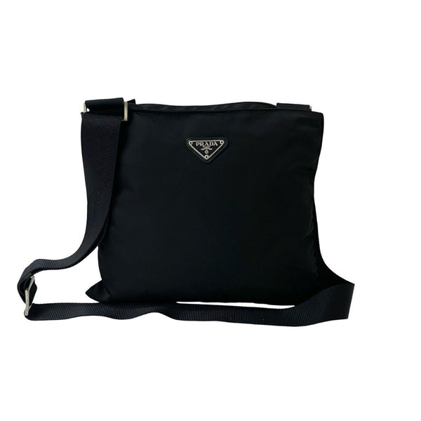 Flat Messenger Bag Tessuto Small